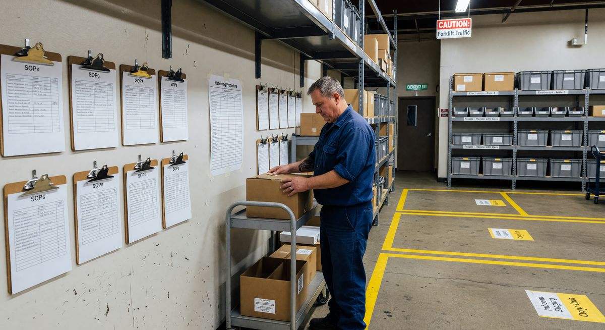 C&oacute;mo crear un procedimiento de almac&eacute;n que su equipo realmente siga