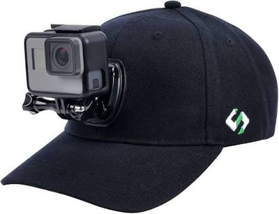 GoPro montada en gorra